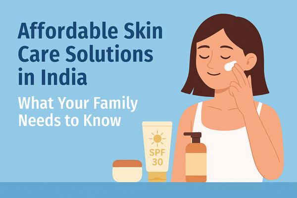 Affordable Skin Care Solutions in India — What Your Family Needs to Know