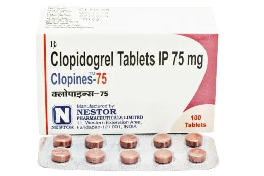 Clopidogrel Tablets IP 75mg