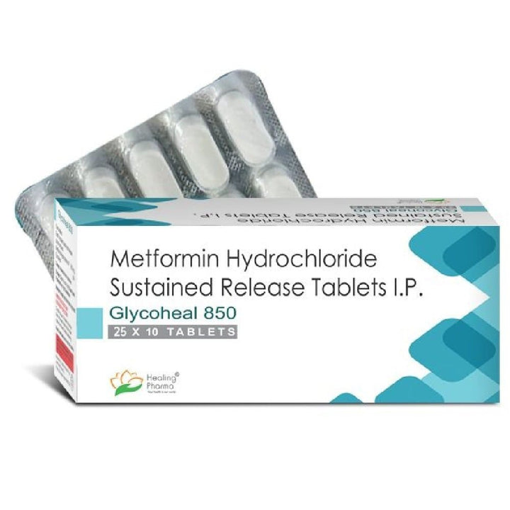 Metformin Sustained Release Tablets IP 850mg