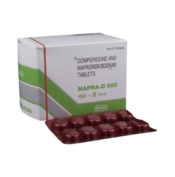 Naproxen 500 mg and Domperidone 10 mg Tablet