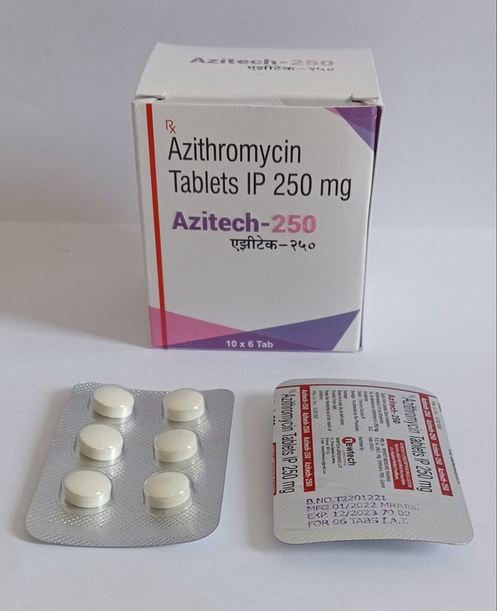 Azithromycin Tablets IP 250 mg