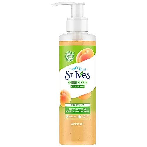 St. Ives Apricot Smooth Skin Face Wash for Deep Pore Cleansing
