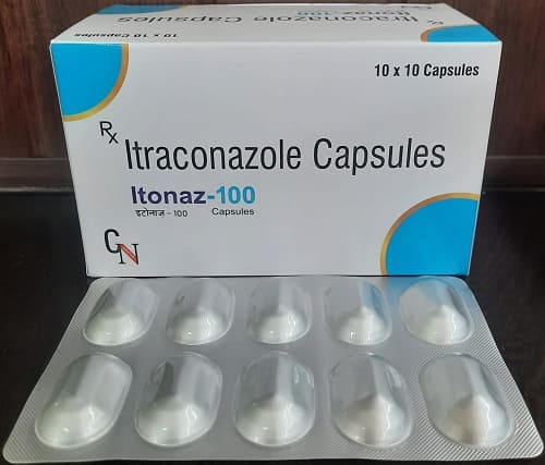 Itraconazole Capsules 100 mg