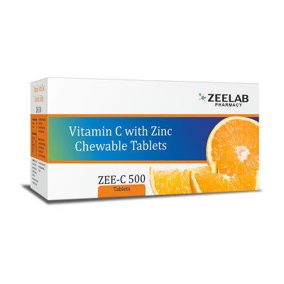 ZEE Vitamin C 500 With Zinc Chewable Tablet
