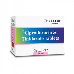 Ciprofloxacin 500mg and Tinidazole 600mg Tablets