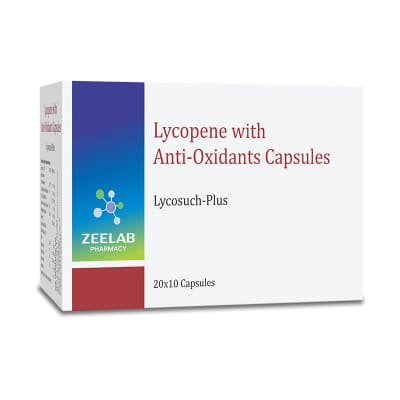 Lycopene 5000mcg With Anti Oxidants Capsules