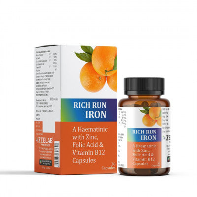 ZEELAB Rich Run Iron Supplement Capsule