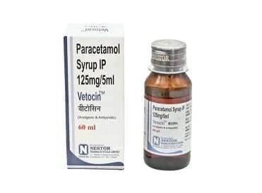 Paracetamol Paediatric Oral Suspension IP 125 mg per 5 ml