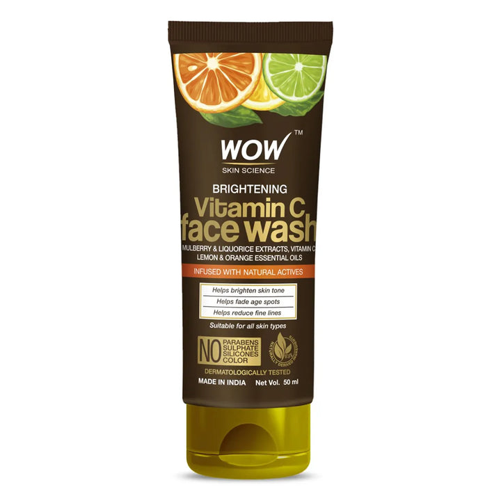 Wow Skin Science Brightening Vitamin-C Face Wash 100 ml