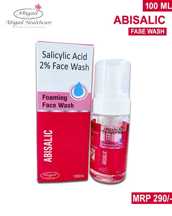 Abisalic Salicylic Acid 2% Face Wash, 100 Ml