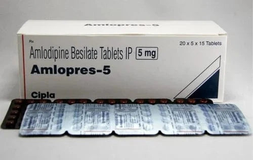 Amlodipine Tablets IP 5mg