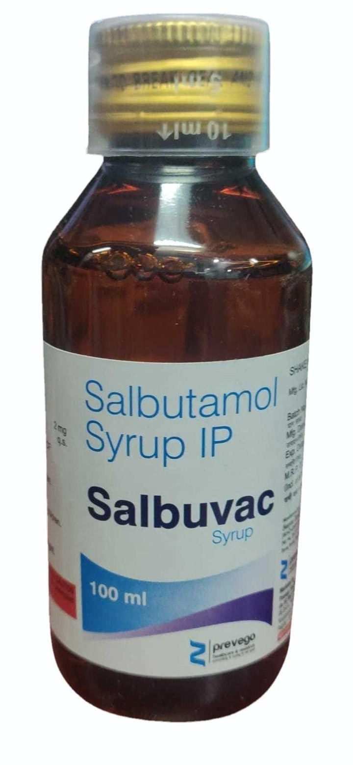 Salbutamol Syrup IP 2mg per 5ml