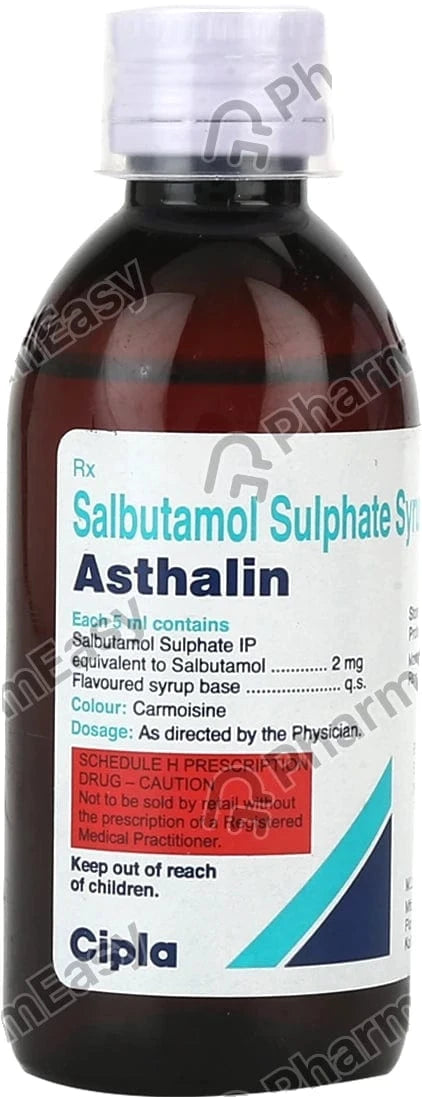 Salbutamol Syrup IP 2mg per 5ml