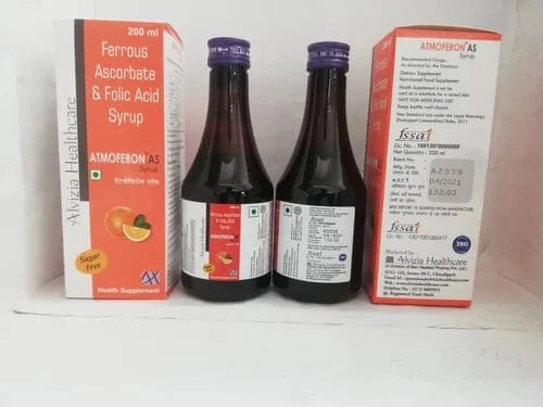 Syrup of Iron and Folic Acid in a flavoured Base