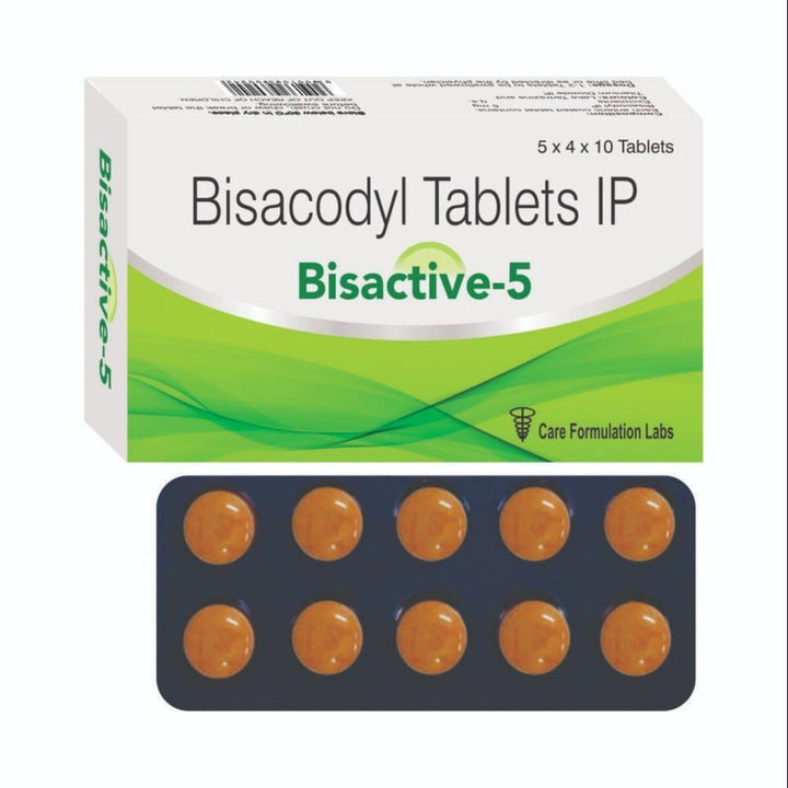 Bisacodyl Tablets IP 5mg
