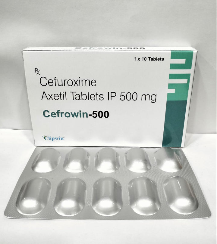 Cefuroxime Axetil Tablets IP 500 mg