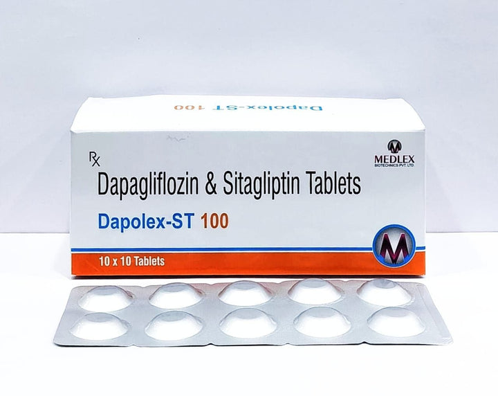Dapagliflozin 10mg and Sitagliptin 100mg Tablets