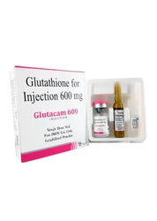 GlutACAM Glutathione 600MG with Vitamin C Injection