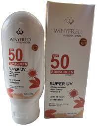 WINYFRED INTERNATIONAL – 50 SPF SUNSCREEN CREAM (75 GMS)