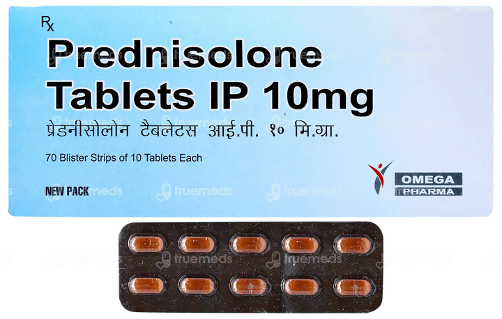 Prednisolone Tablets IP 10 mg