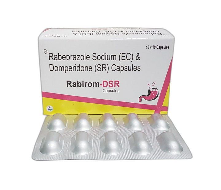 Rabeprazole 20mg (Enteric Coated) and Domperidone 30mg (Sustained Release) Capsules