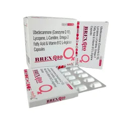 Ubedecarenone (Coenzyme Q10), Lycopene, L-Carnitine, Omega-3 fatty acid, vitamin B12, L Arginine Capsules