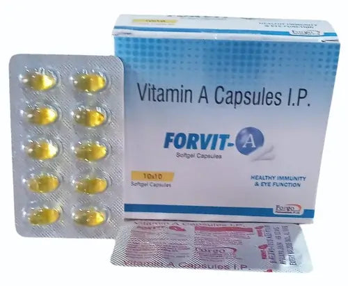 Vitamin A Capsule IP 25000 IU