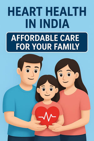 Heart Health in India — How to Keep Your Family’s Heart Strong With Affordable Care