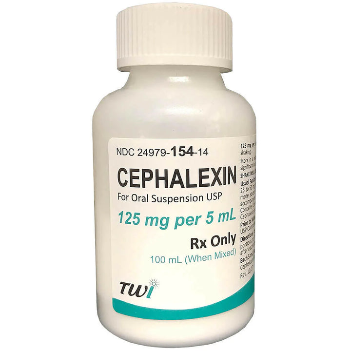 Cephalexin Dry Syrup 125mg per 5ml
