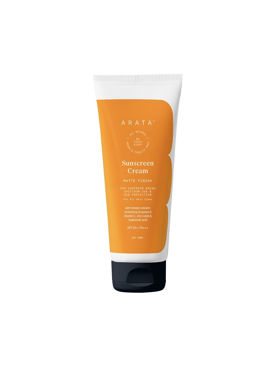 Arata Natural Hydrating Anti-Ageing Face Serum-Cream with evening primrose, rosehip & lavender essential oils for Skin Elasticity for Women & Men || All Natural, Vegan & Cruelty Free (100 ml)