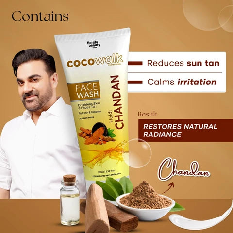 COCO WALK Haldi Chandan Face Wash (100 ml)