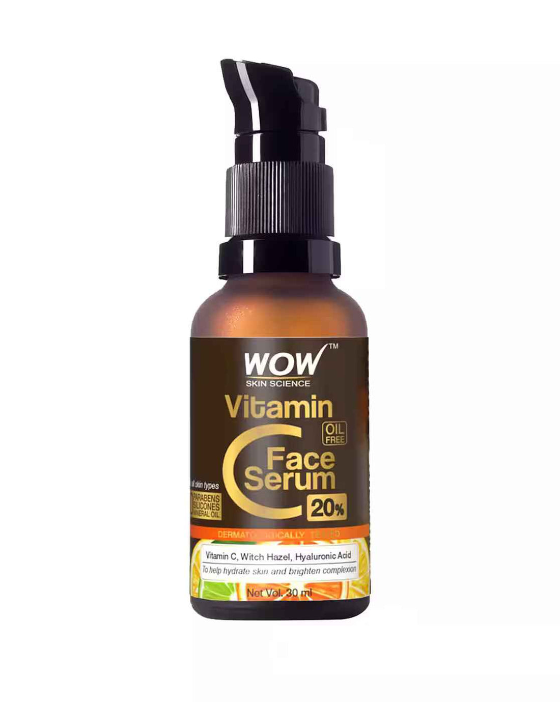 WOW SKIN SCIENCE Genuine 20 Vitamin C Skin Clearing Face Serum | 30ml