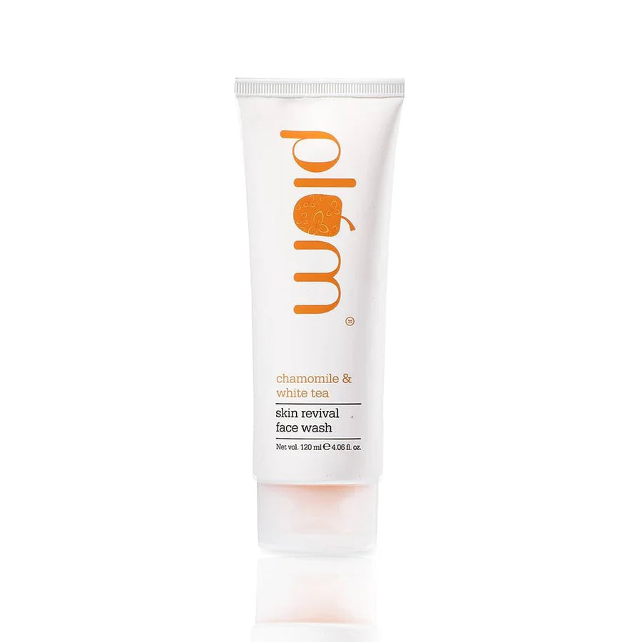 PLUM Chamomile & White Tea Skin Revival Face Wash 75ml