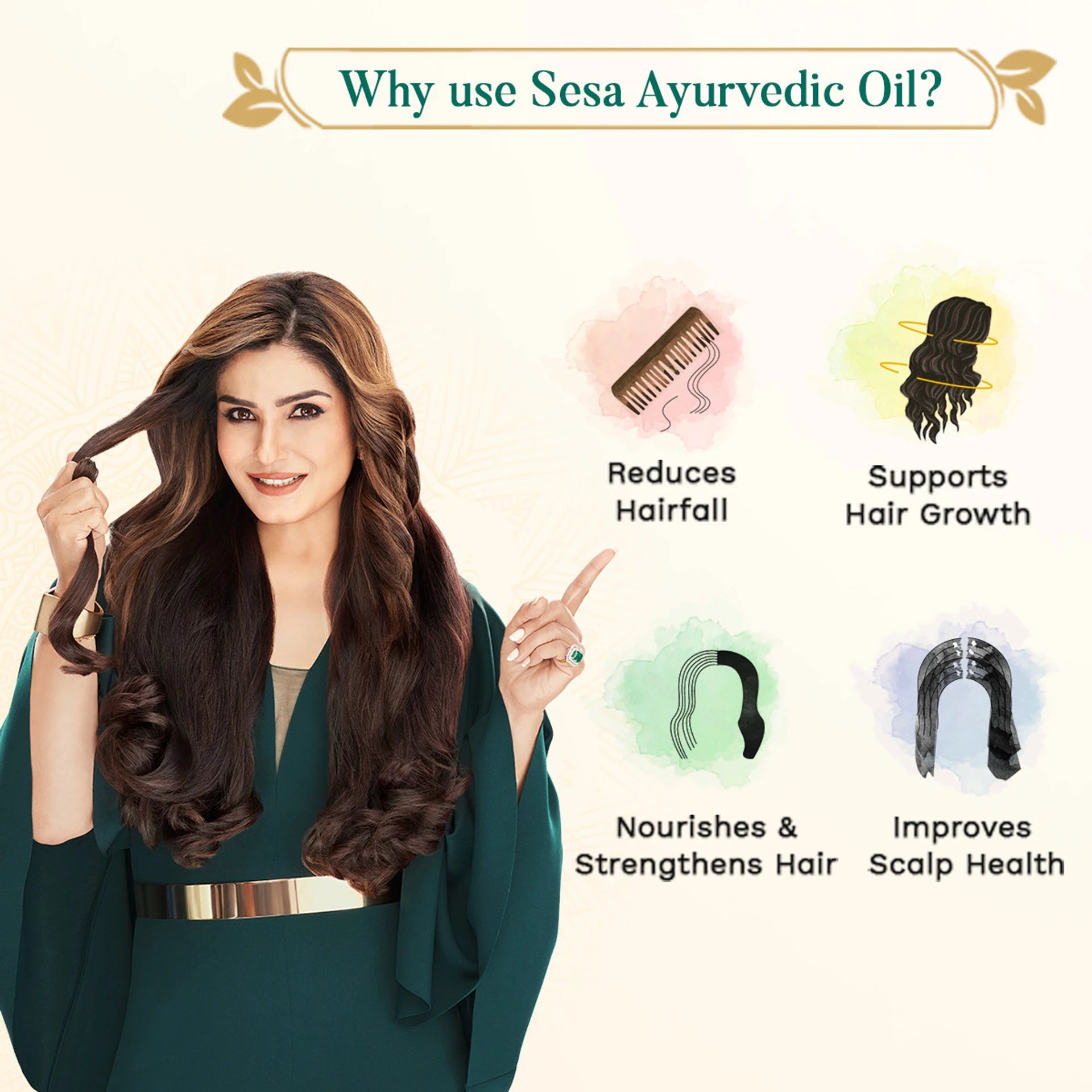 SESA Ayurvedic Onion Hair Oil for Hair Growth and Prevents Hairfall Hair Oil (100 ml) with FREE SESA Anti Hair Fall Shampoo