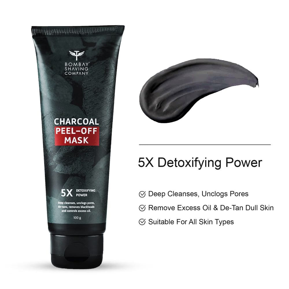 Bombay Shaving Company Charcoal Peel Off Mask -60 g