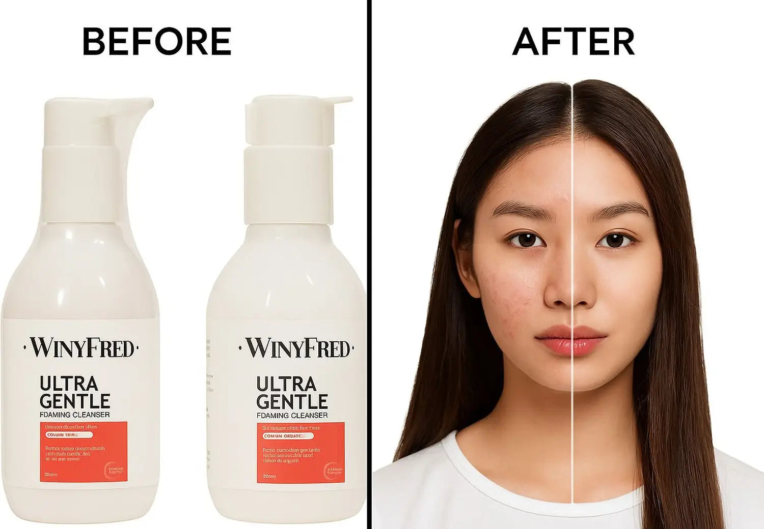 WINYFRED Ultra Gentle Foaming Face Cleanser (200ml)