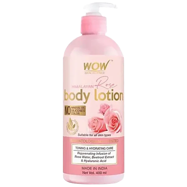 WOW Skin Science Himalayan Rose Body Lotion  400mL