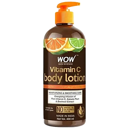 WOW Skin Science Vitamin C Body Lotion- 400mL