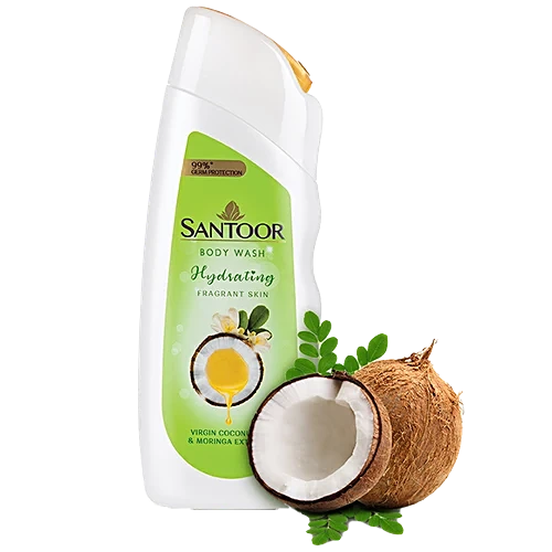 Santoor Shower Gels Refreshing Skin Body Wash, ,230ml