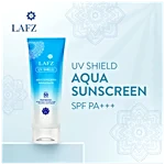 Lafz UV Shield Hydrating Clear Gel Aqua Sunscreen, For Men & Women (50 g)