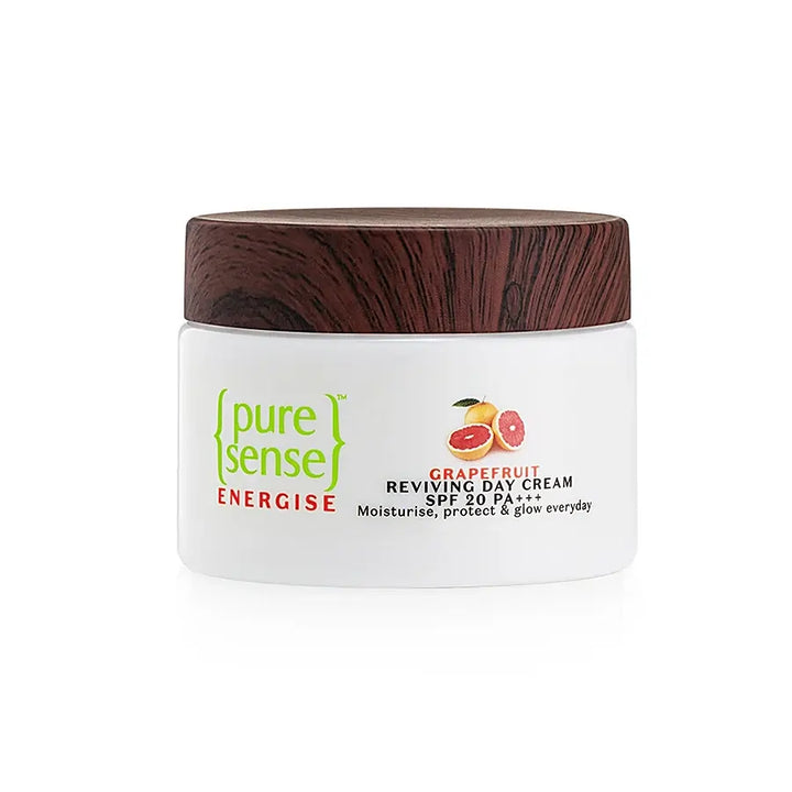 PureSense Energise Grapefruit Reviving Day Cream - SPF 20, PA+++, Moisturises & Protects Skin