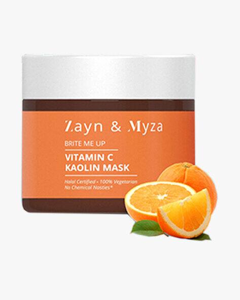 ZM Zayn & Myza Vitamin C Kaolin Bright Me Up Face Mask, 50 g
