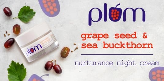 Plum Grape Seed and Sea Buckthorn Nurturance Night Cream