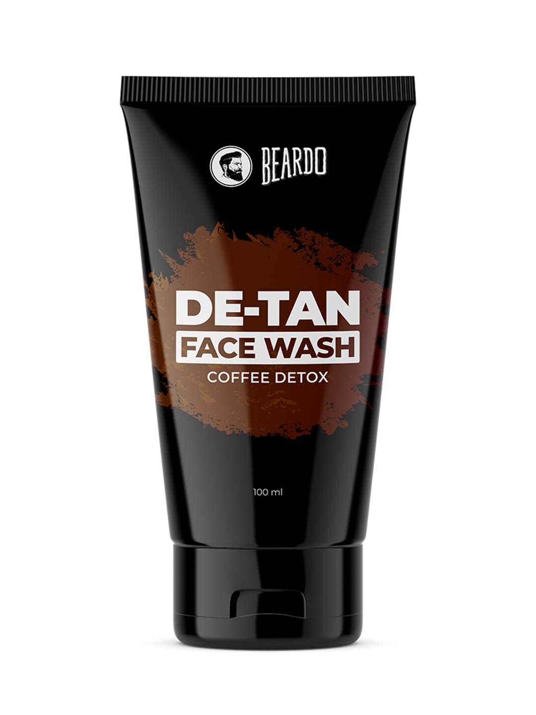 Beardo DeTan Face Wash for Men | With Vitamin E, Aloe Vera & Coffee | All in One Tan removal Face Wash for Men | Exfoliates, Brightens and Hydrates Skin | All Skin type | 100ml