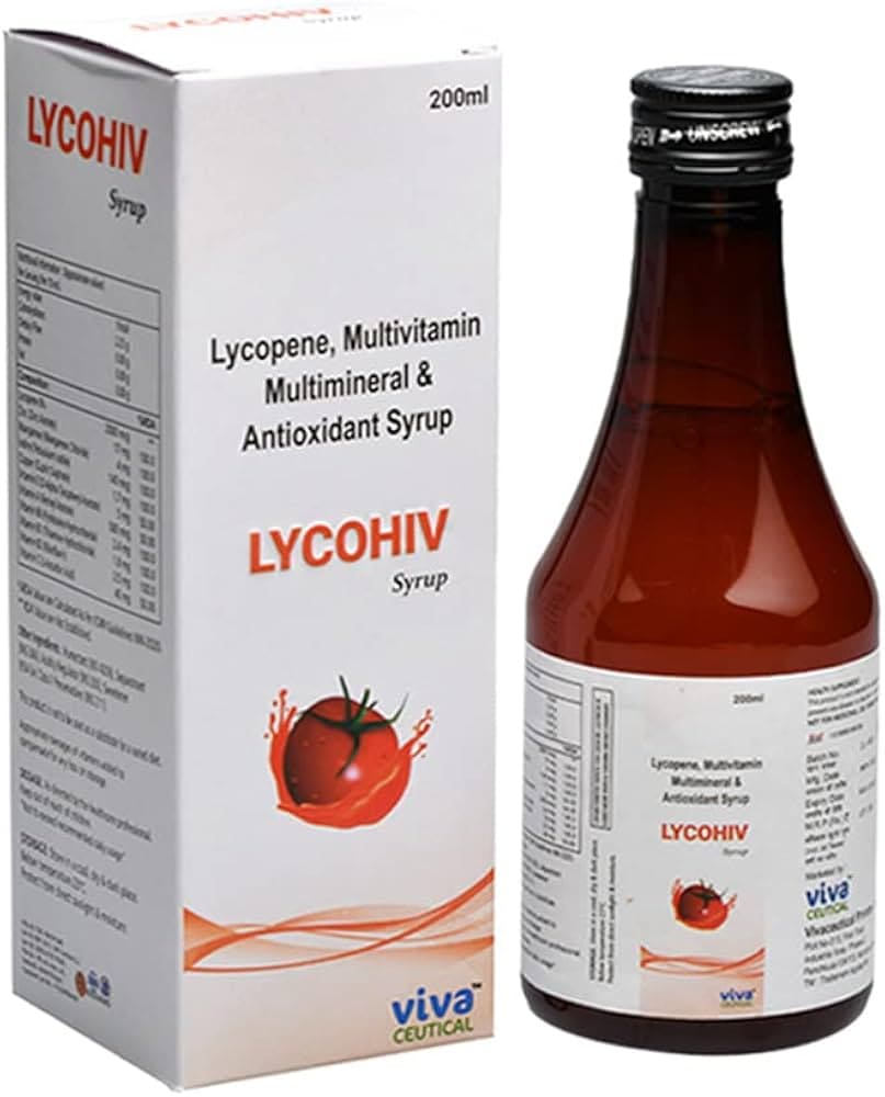 Lycopene, Multivitamin & Multimineral Syrup (200 ml)