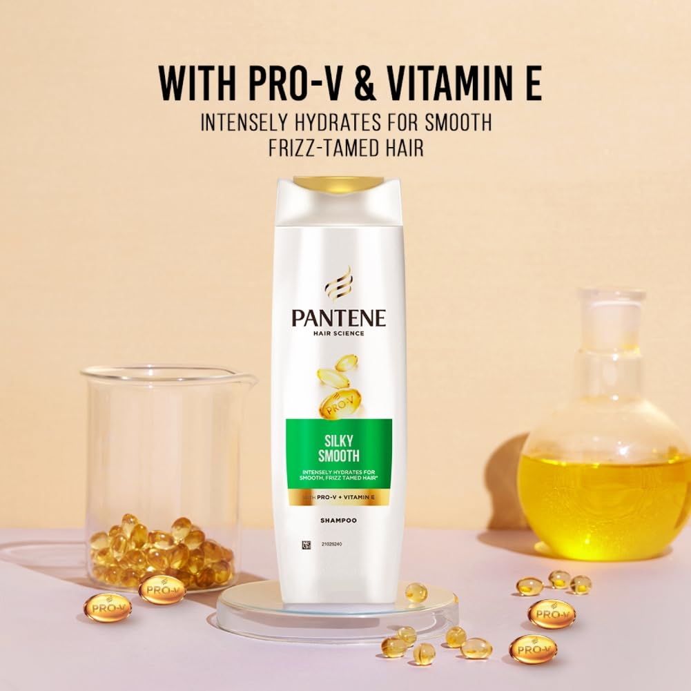 Pantene Advanced Hairfall Solution Silky Smooth Care Shampoo – 75ml (Green)