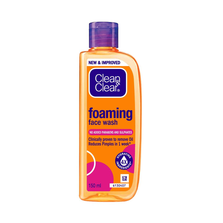 Clean & Clear Foaming Face Wash, 50ml