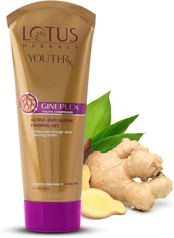 Lotus Herbals YouthRx Active Anti Ageing Foaming Face Wash Gel | 100g