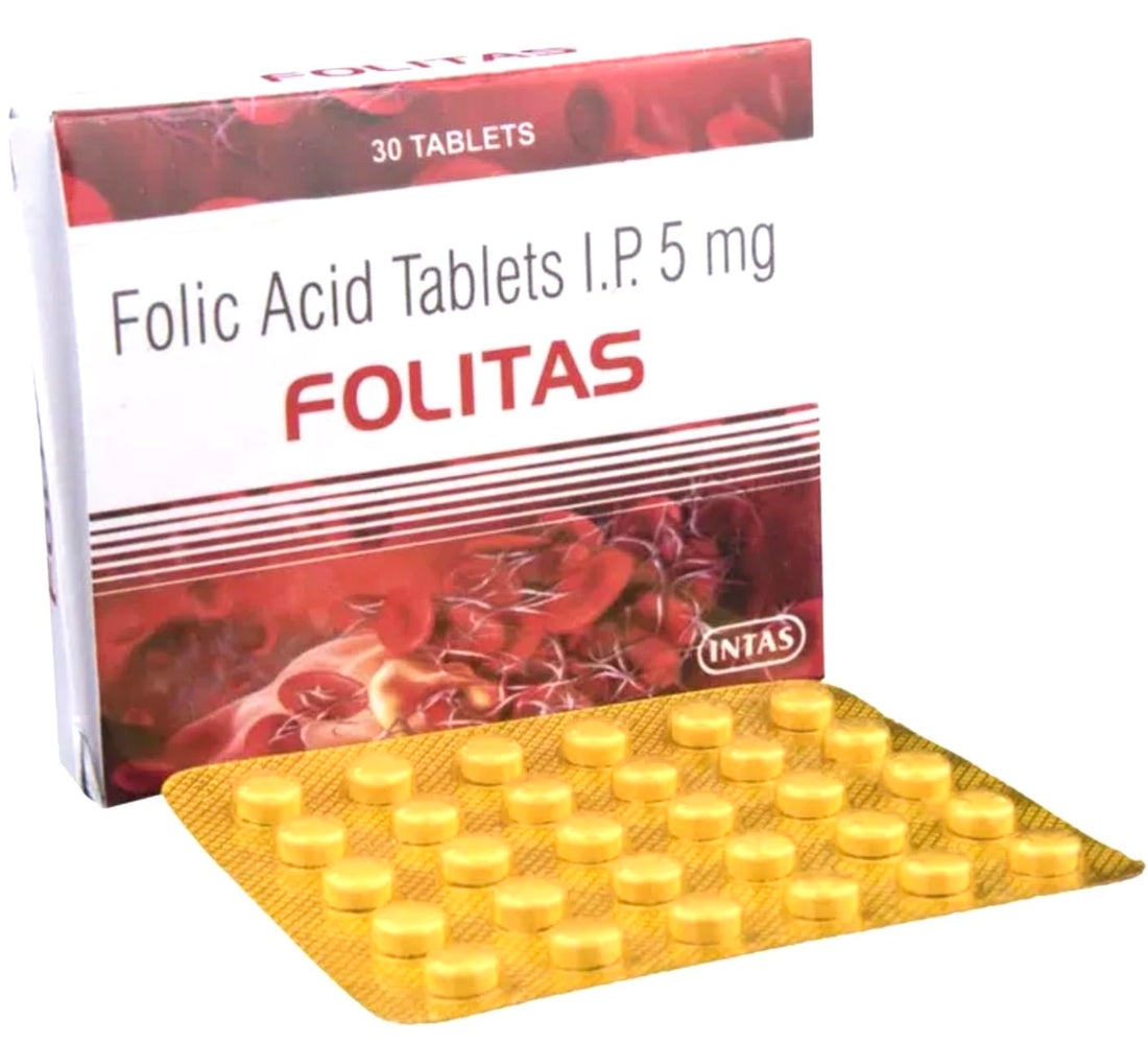 Folic Acid Tablets IP 5 mg