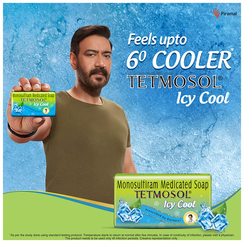 Tetmosol Icy Cool Soap (75gm)